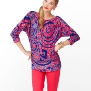 Lilly Pulitzer Camille Sweater size Large